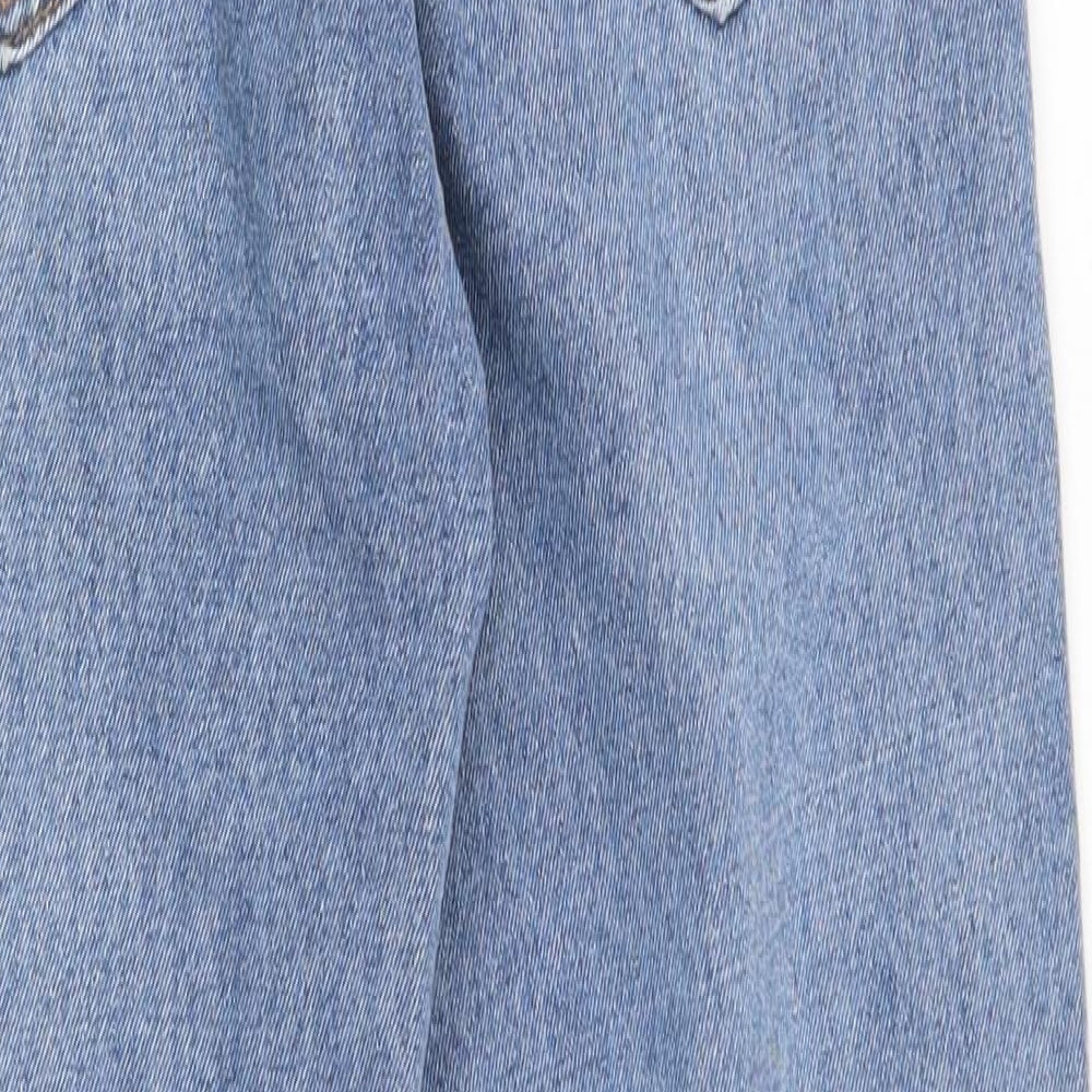 SheIn Womens Blue   Straight Jeans Size XS L27 in