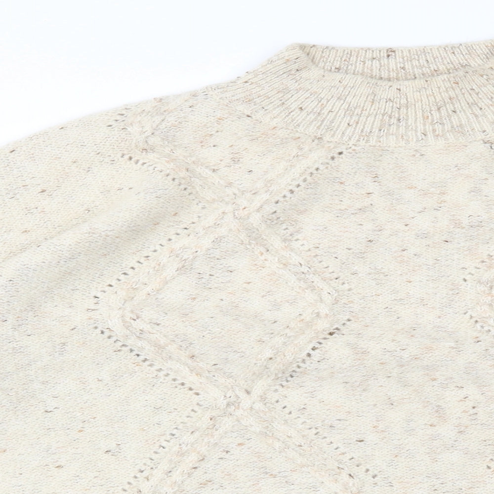 M&Co Womens Beige   Pullover Jumper Size 18