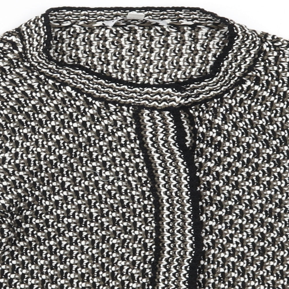Peter Hahn Womens Grey   Cardigan Jumper Size 14
