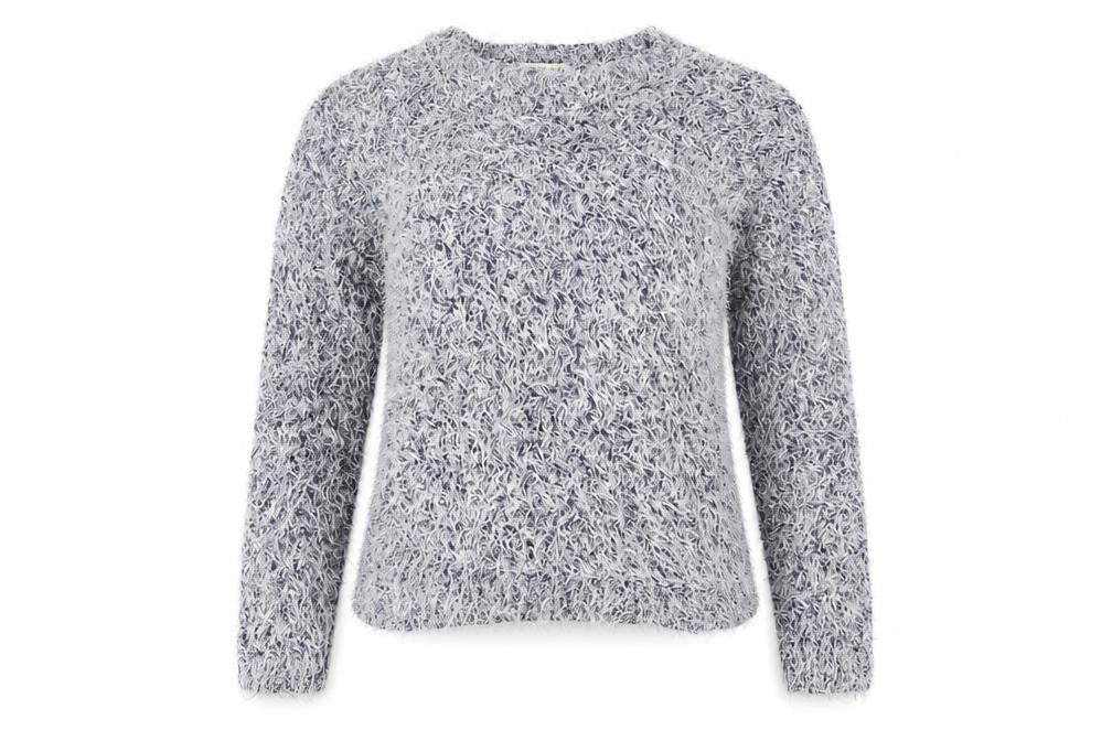 M&S Womens Grey   Pullover Jumper Size 8