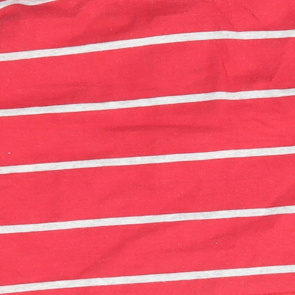 F&F Baby Red Striped  Basic Polo Size 6-9 Months