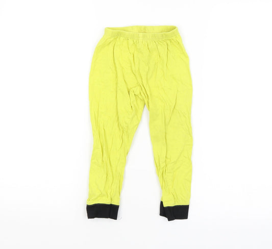 Ultimate Kids Boys Yellow Colourblock   Pyjama Pants Size 3-4 Years