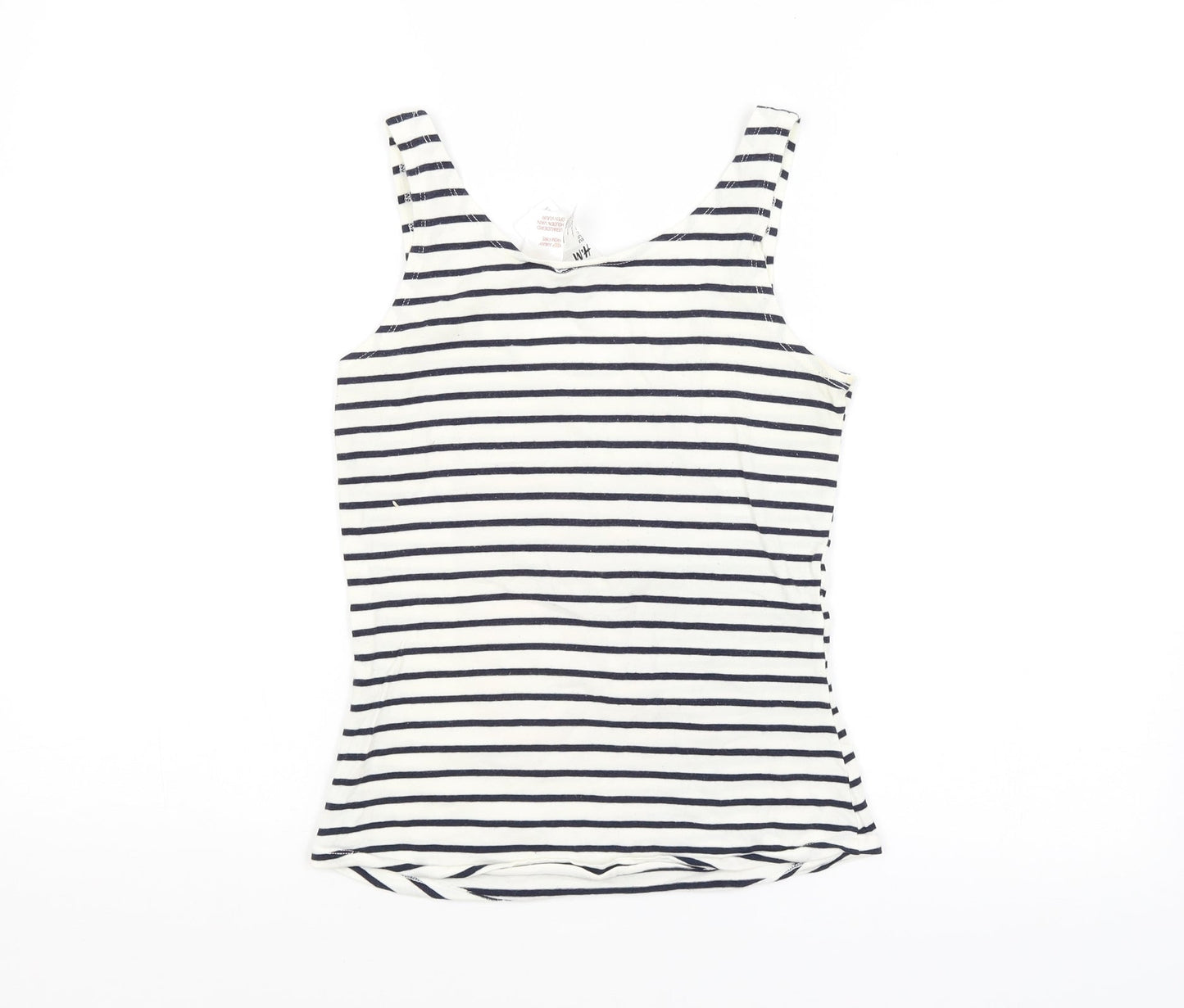 H&M Womens Multicoloured Striped  Basic Tank Size S