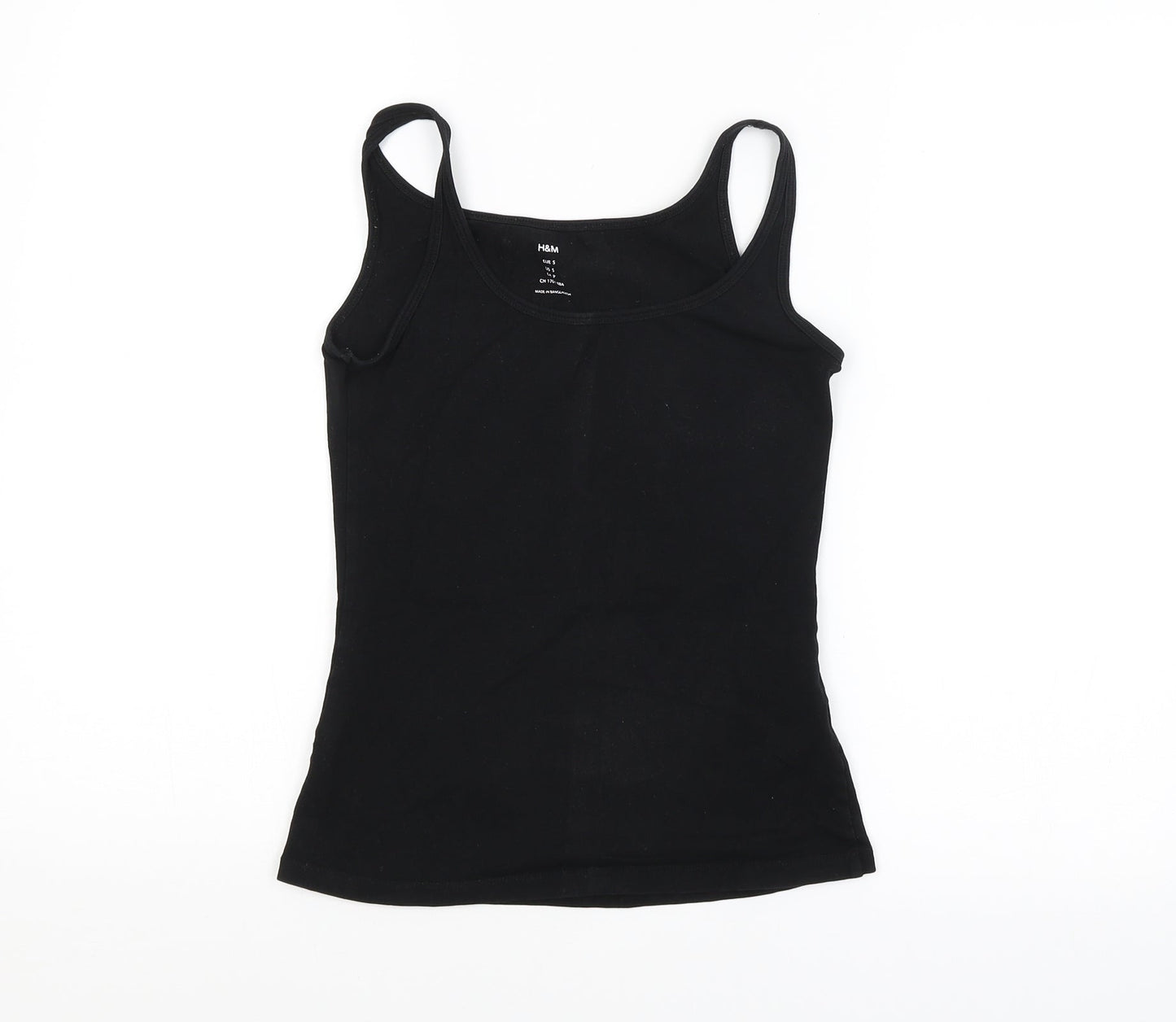 H&M Womens Black   Basic Tank Size S
