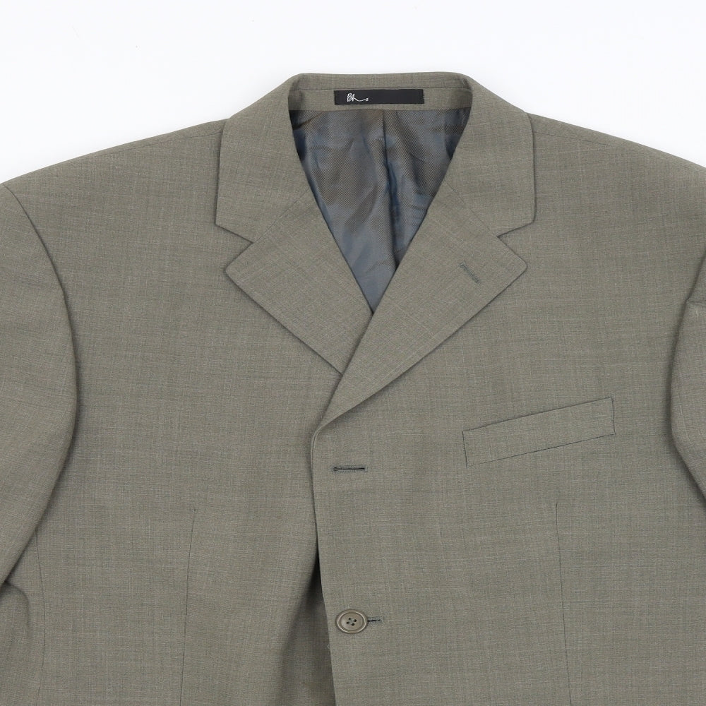 BHS Mens Green   Jacket Suit Jacket