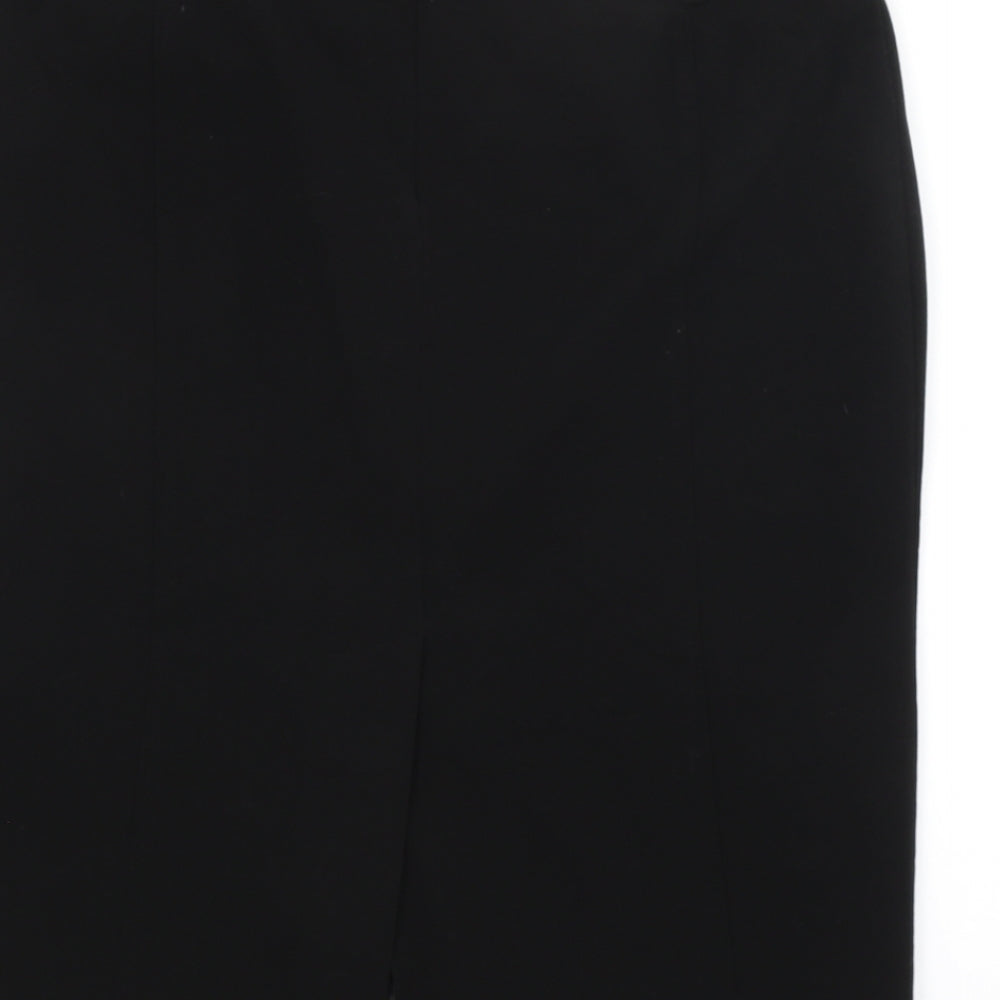 Preworn Womens Black   Straight & Pencil Skirt Size 12