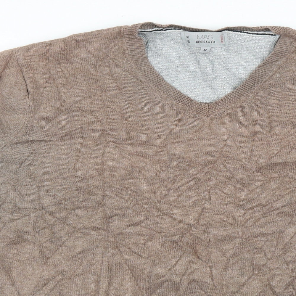 Marks and Spencer Mens Brown   Pullover Sweatshirt Size M