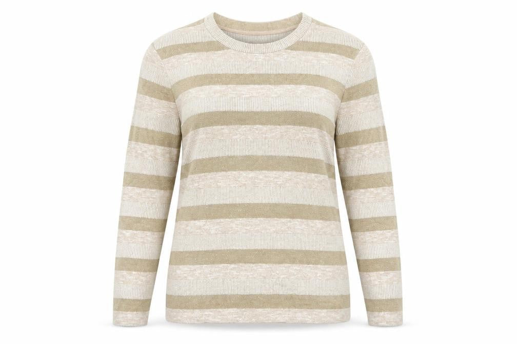 Marks and Spencer Womens Multicoloured Striped  Pullover Jumper Size 14