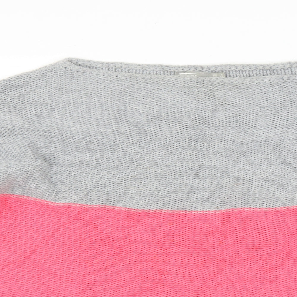ASOS Womens Multicoloured Striped  Pullover Jumper Size 4