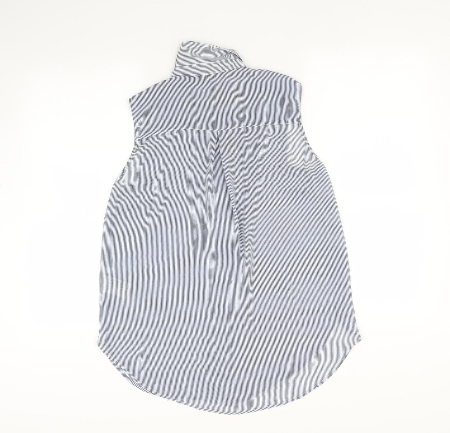 H&M Womens Multicoloured Striped   Button-Up Size 8