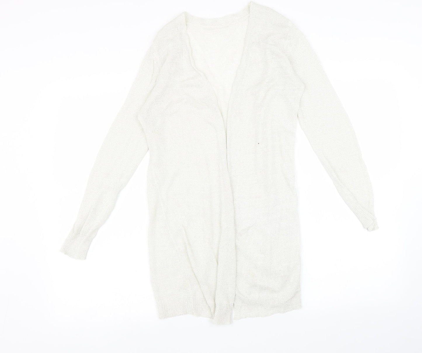 Preworn Womens Ivory   Cardigan Jumper Size M