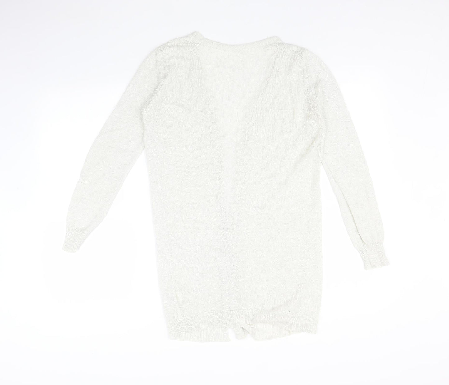 Preworn Womens Ivory   Cardigan Jumper Size M