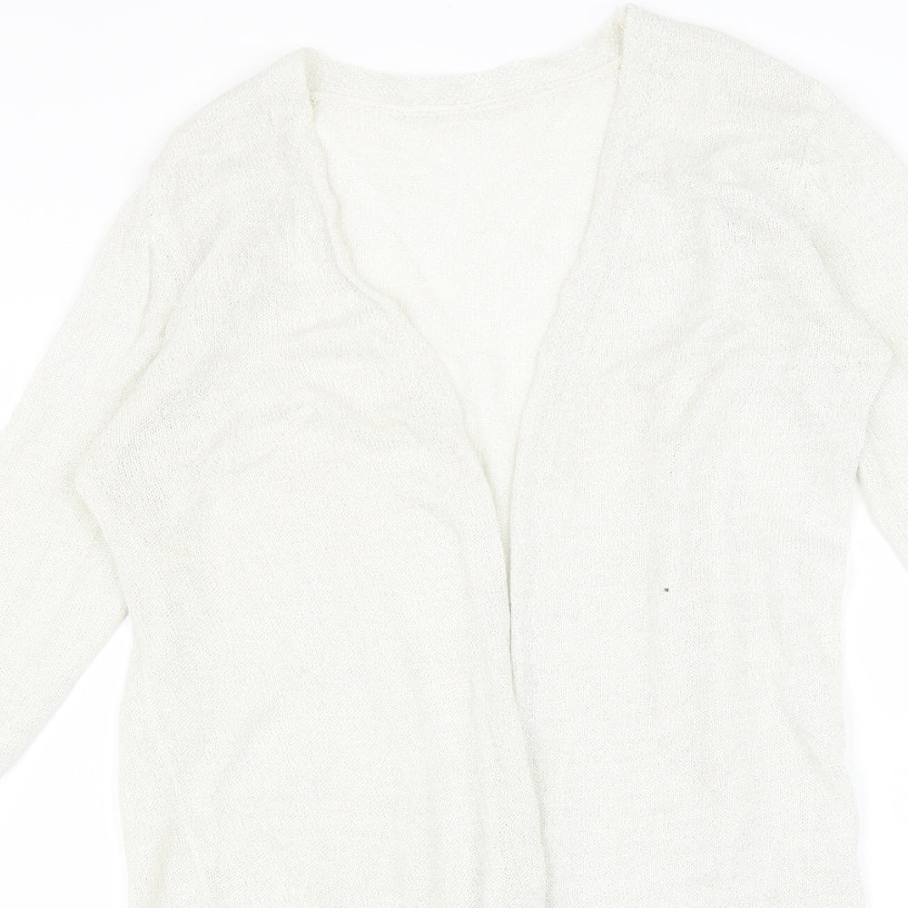 Preworn Womens Ivory   Cardigan Jumper Size M