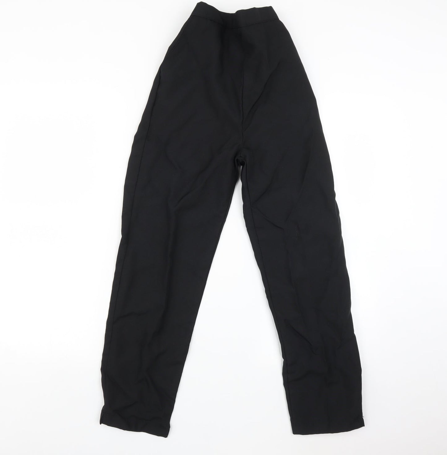Preworn Womens Black   Trousers  Size 12 L26 in