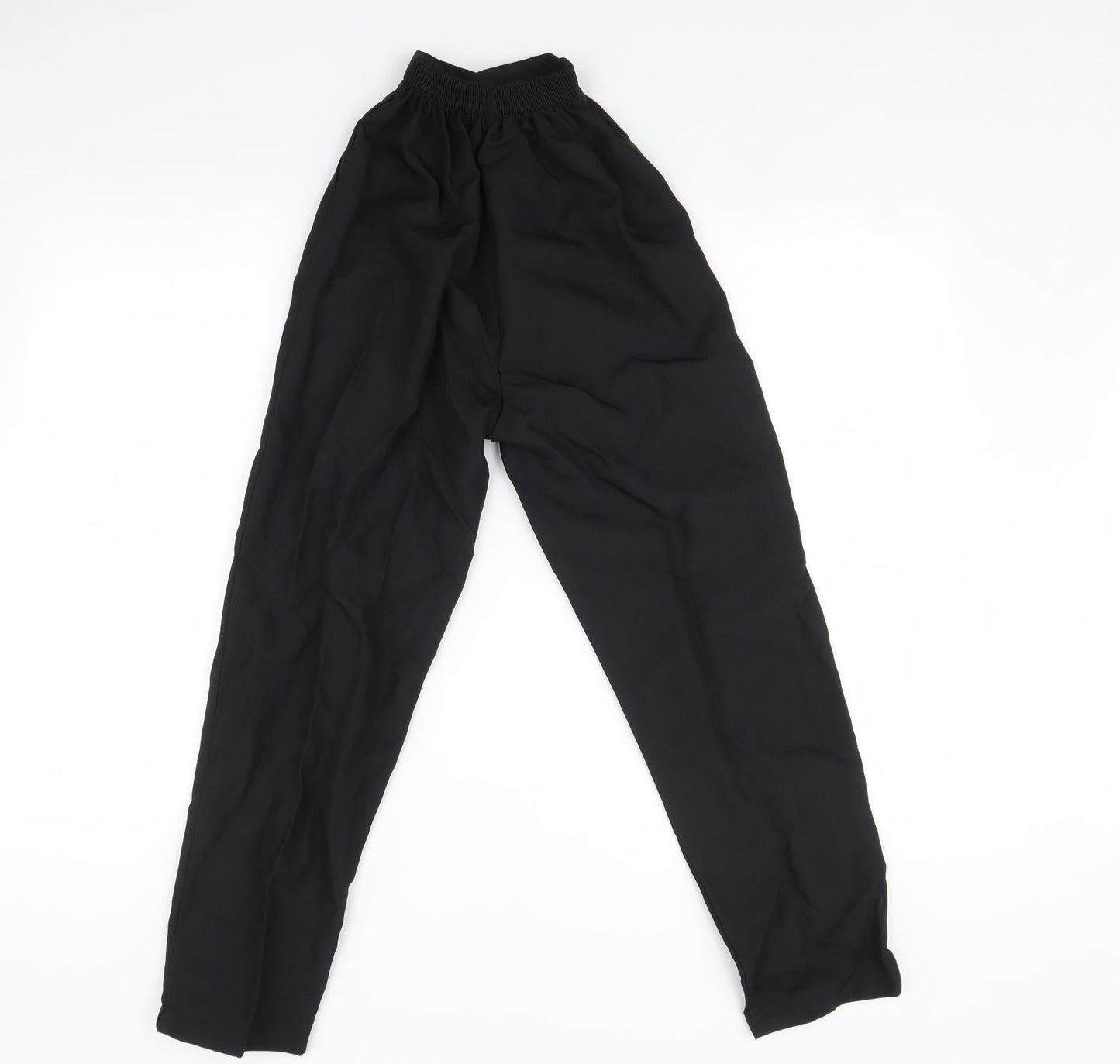 Preworn Womens Black   Trousers  Size 12 L26 in