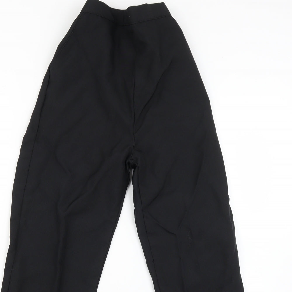 Preworn Womens Black   Trousers  Size 12 L26 in