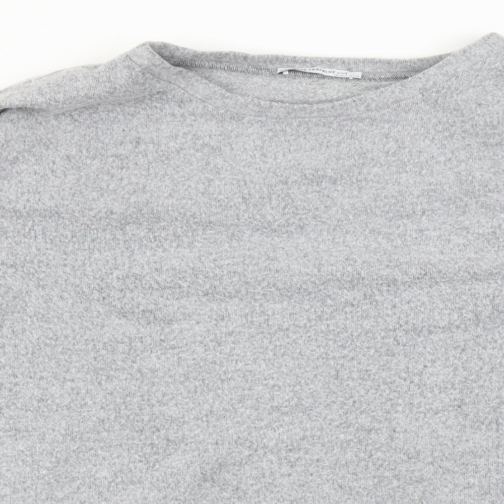 Zara Womens Grey   Pullover Jumper Size S