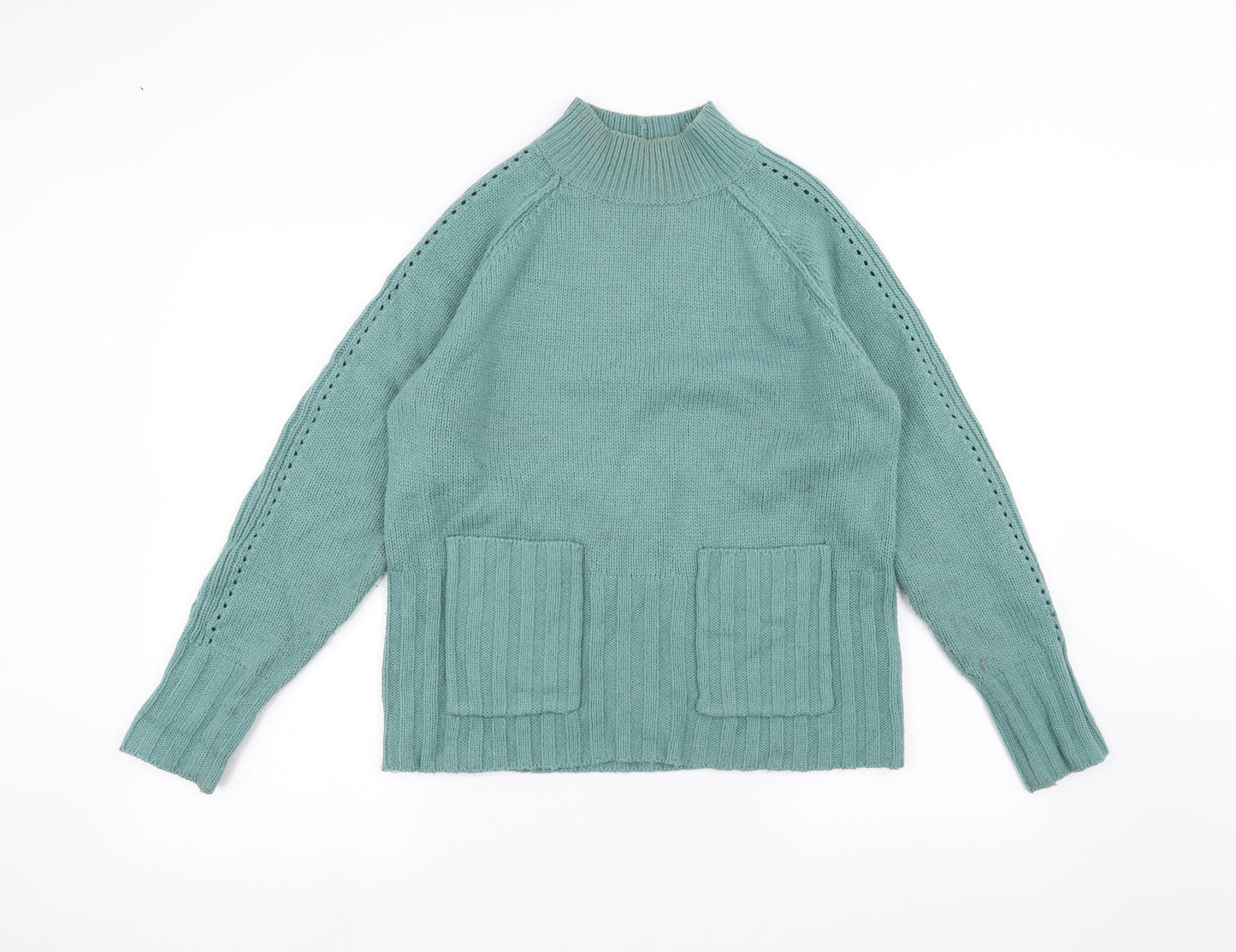 NEXT Womens Green   Pullover Jumper Size 10