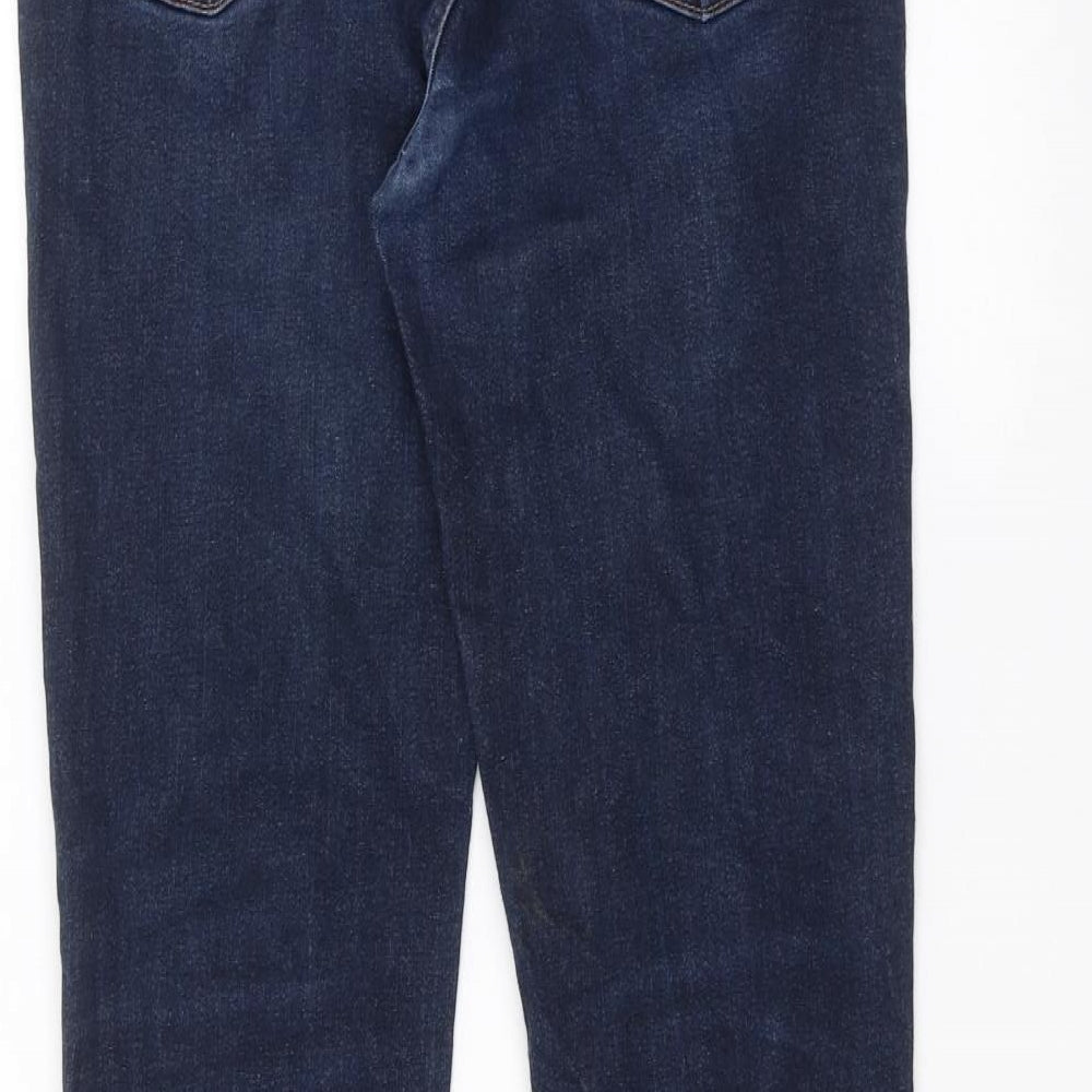 Preworn Womens Blue  Denim Skinny Jeans Size 30 in L30 in