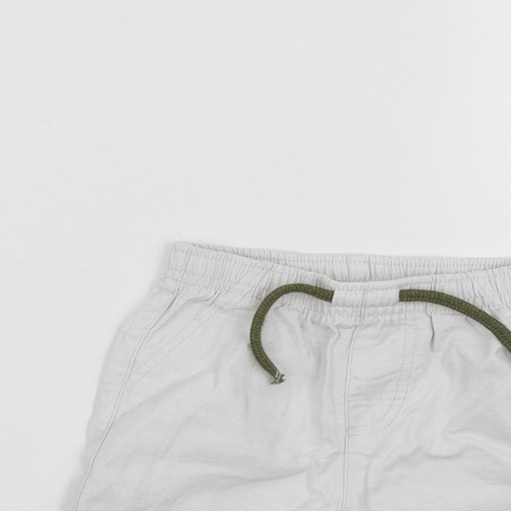 Primark Baby White   Cropped Trousers Size 6-9 Months