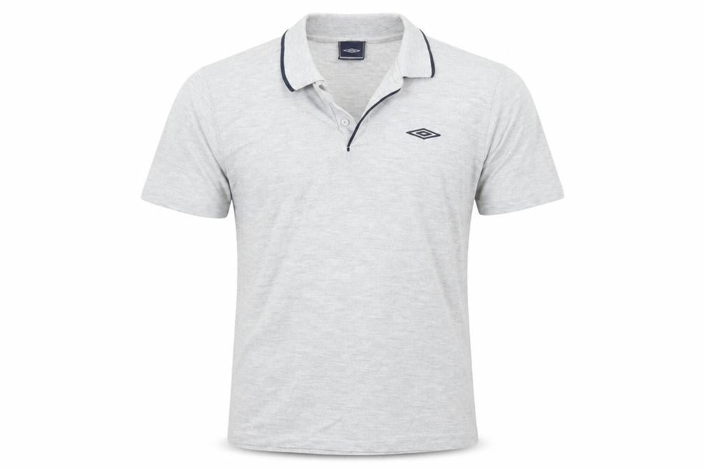 Umbro Mens Grey    Polo Size M