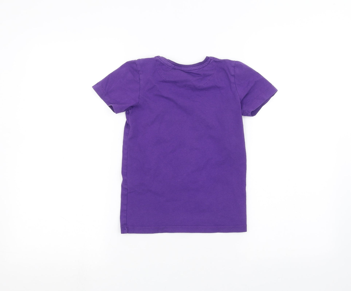 TU Girls Purple   Basic T-Shirt Size 5 Years
