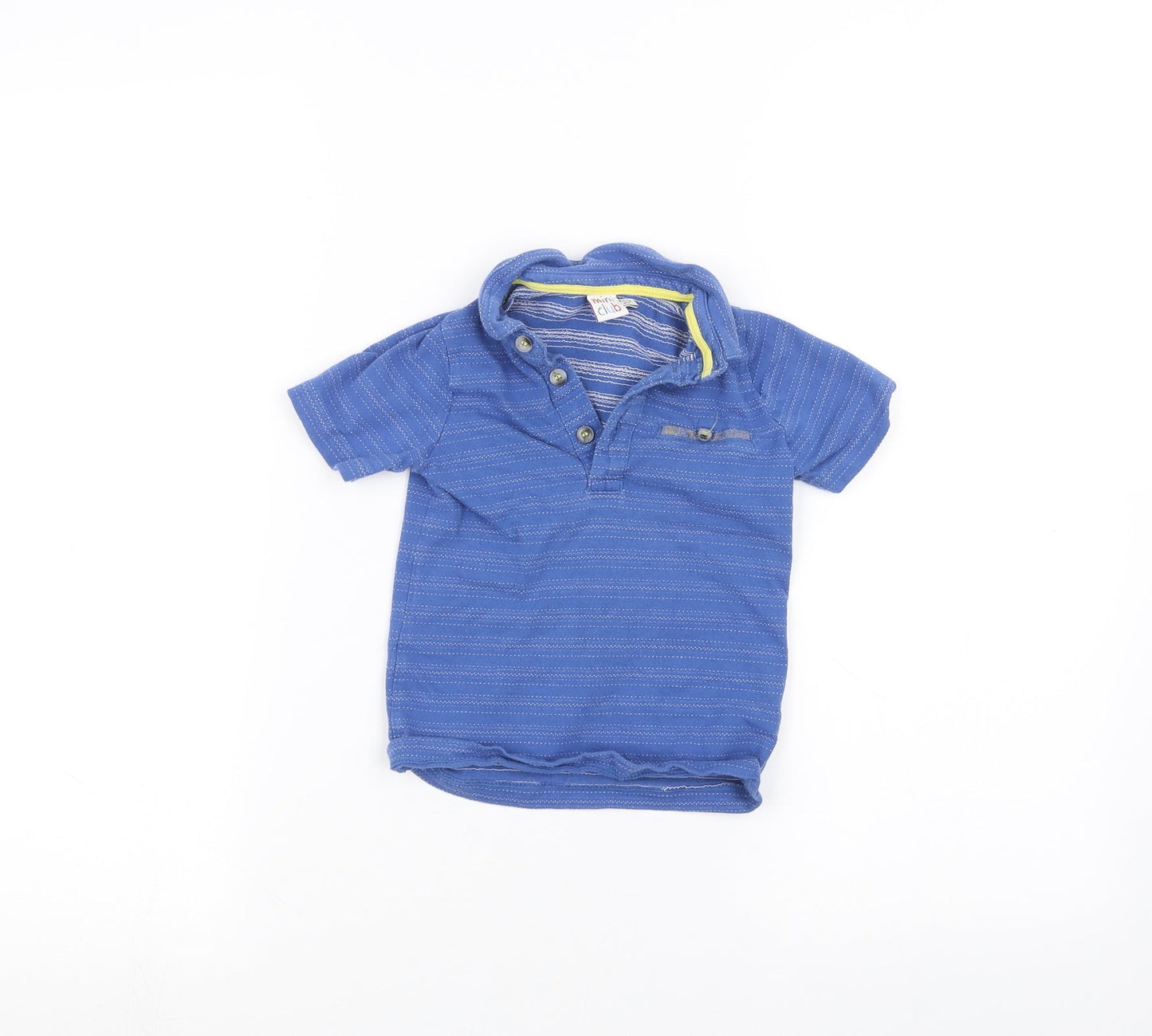 Mini Club Baby Blue   Basic Polo Size 18-24 Months