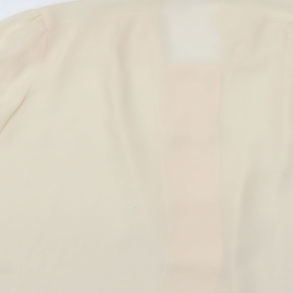 St Bernamrd Womens Ivory   Basic Button-Up Size 18