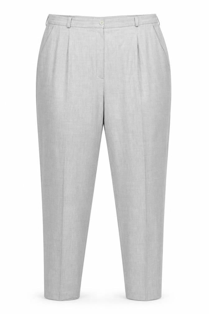 Plus Collection Womens Grey   Trousers  Size 20 L28.5 in