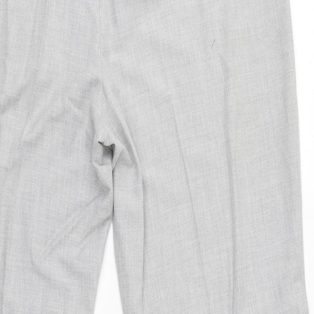 Plus Collection Womens Grey   Trousers  Size 20 L28.5 in