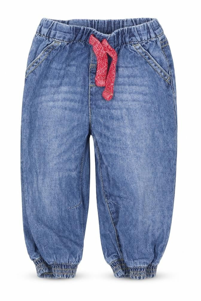 Ladybird Girls Blue  Denim Capri Jeans Size 9-12 Months