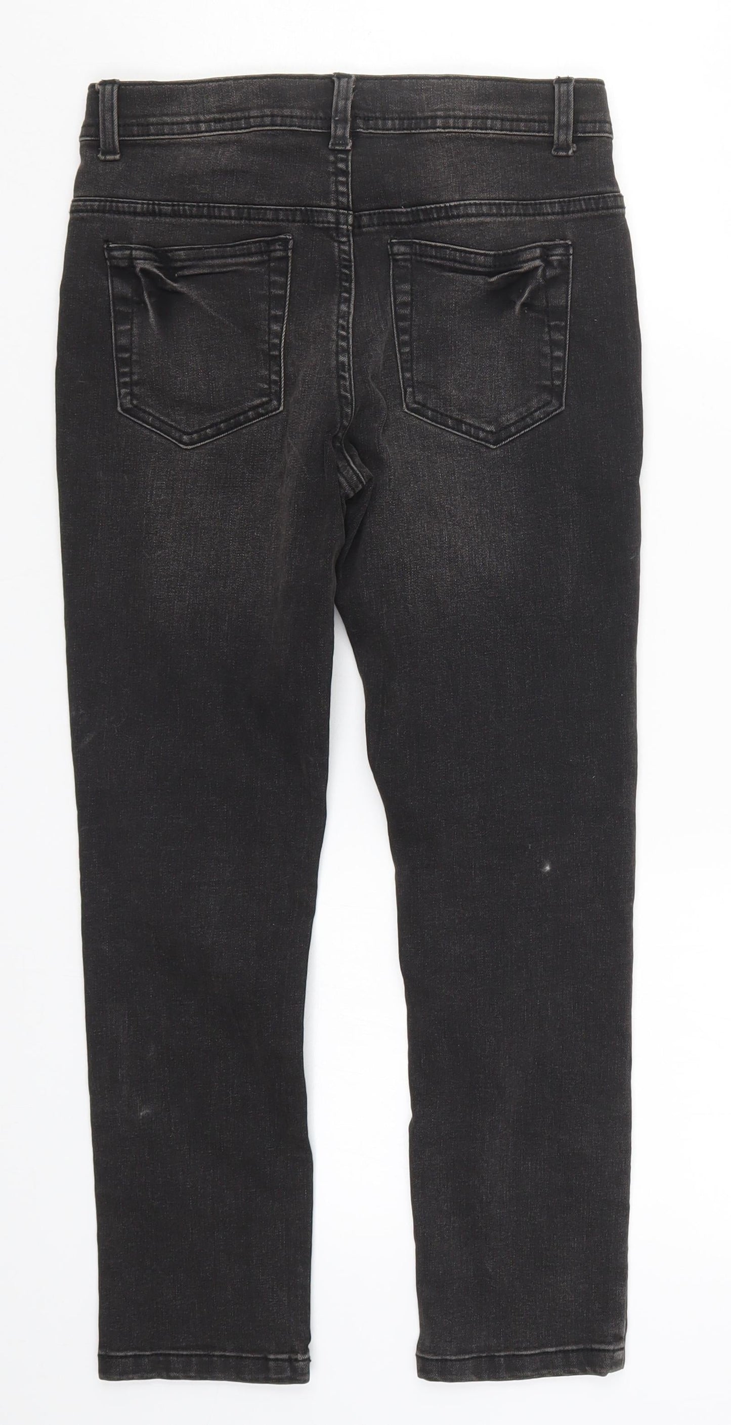 Denim Co Girls Black  Denim Skinny Jeans Size 9-10 Years