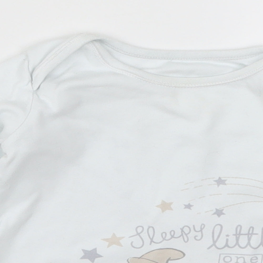George Baby  Solid  Cami Pyjama Top Size 12-18 Months  - Dumbo Sleepy Little One