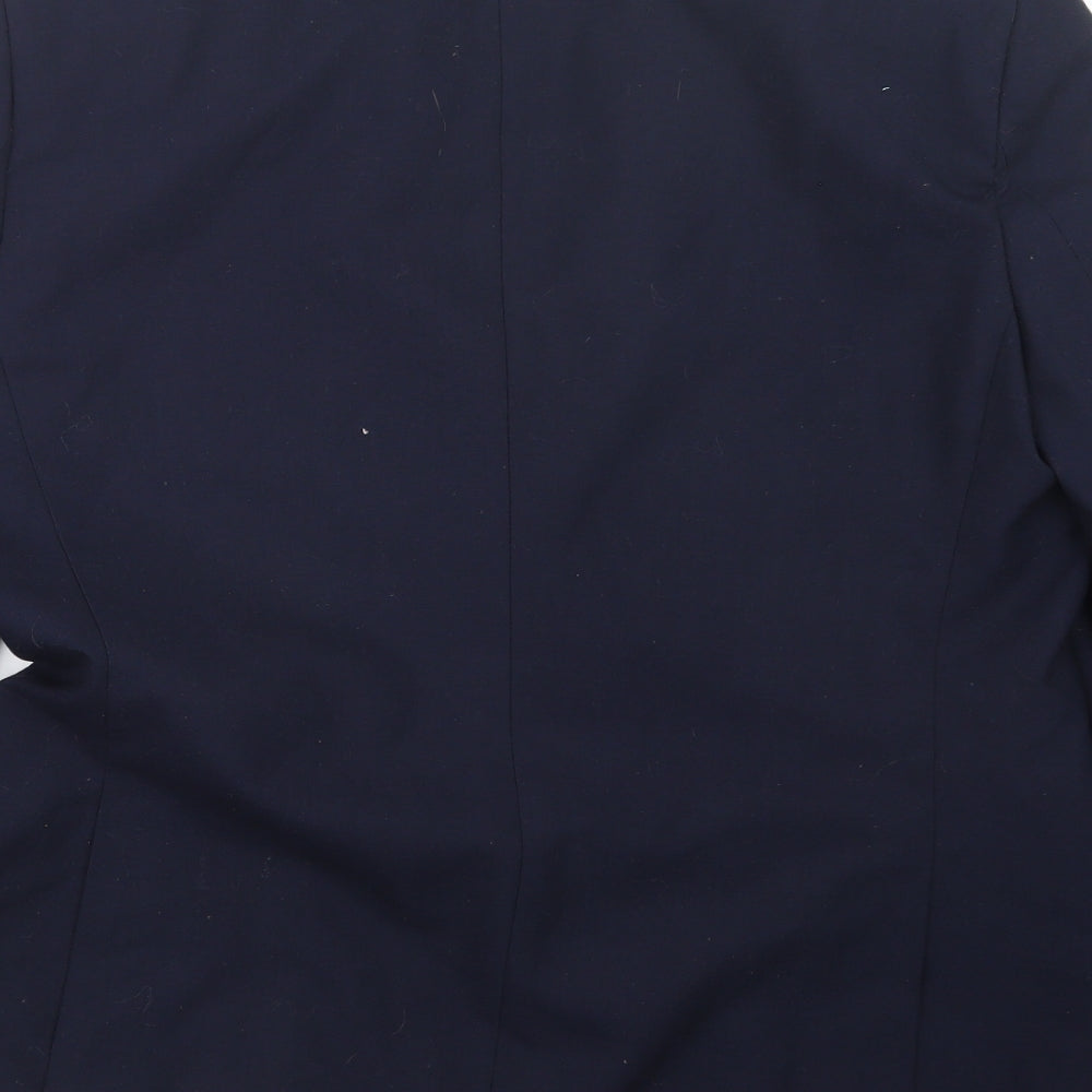 Burton Mens Blue   Jacket Suit Jacket Size 38