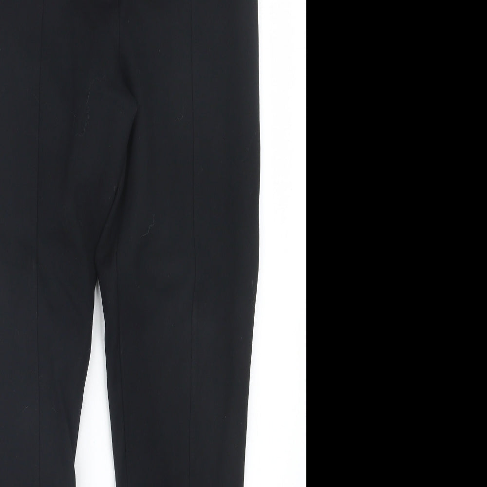 Marks and Spencer Womens Black   Trousers  Size 10 L26 in