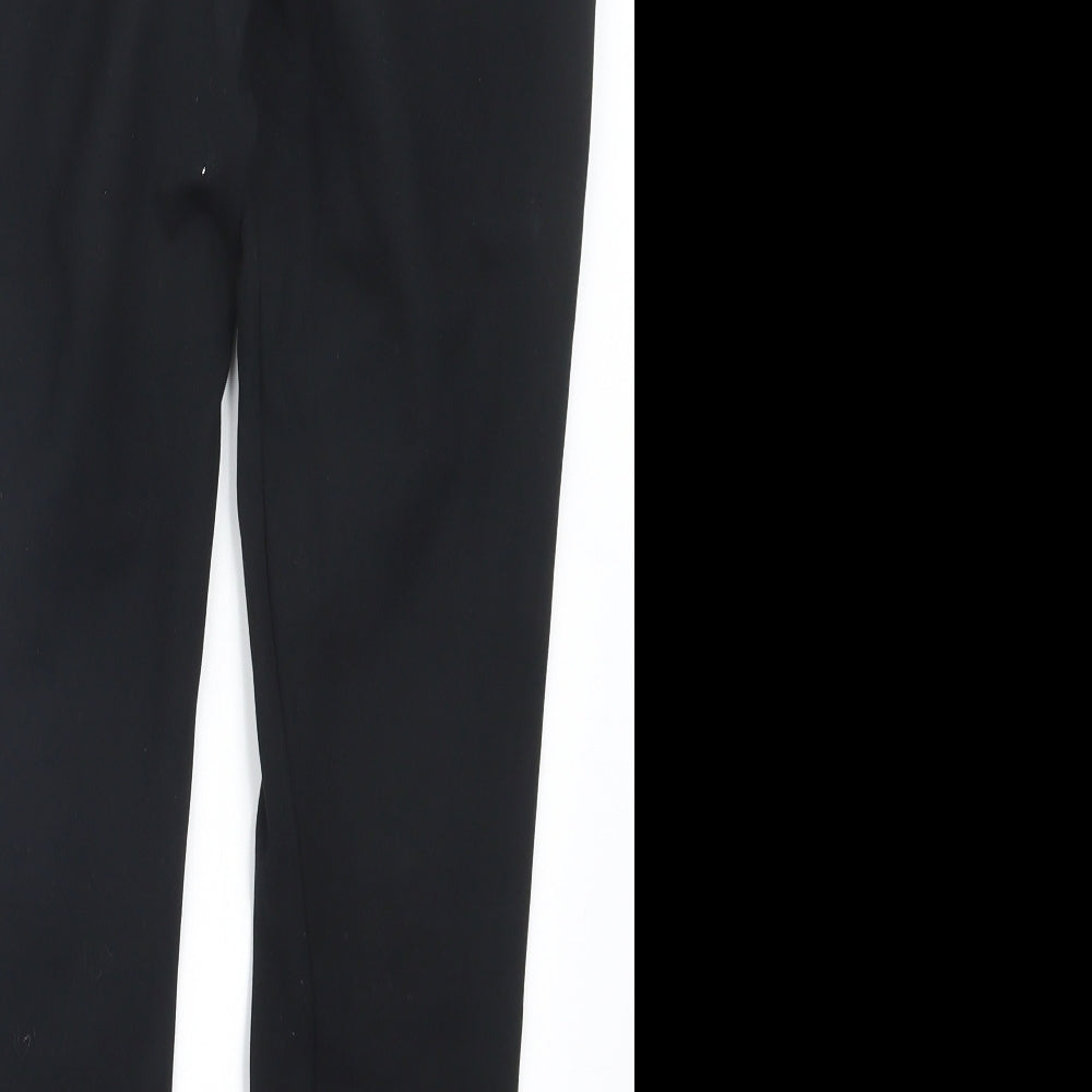 Marks and Spencer Womens Black   Trousers  Size 10 L26 in
