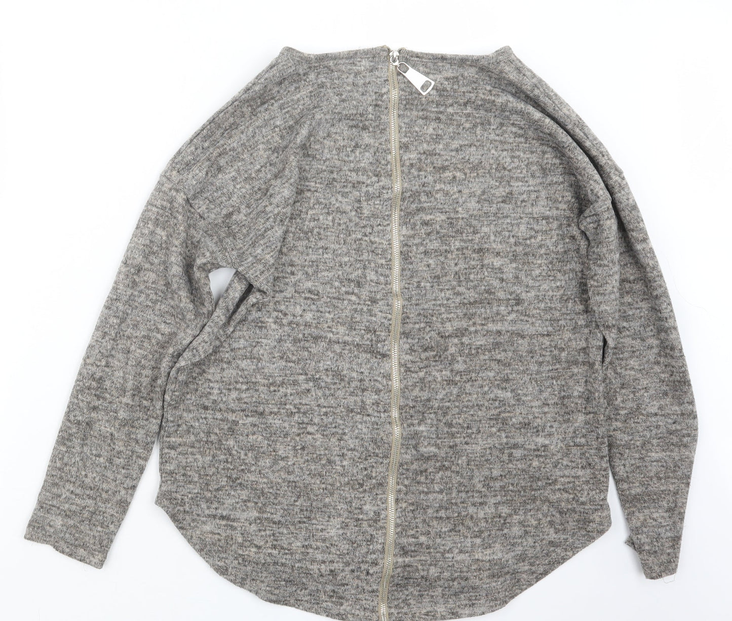 New Look Womens Beige  Knit Pullover Jumper Size S