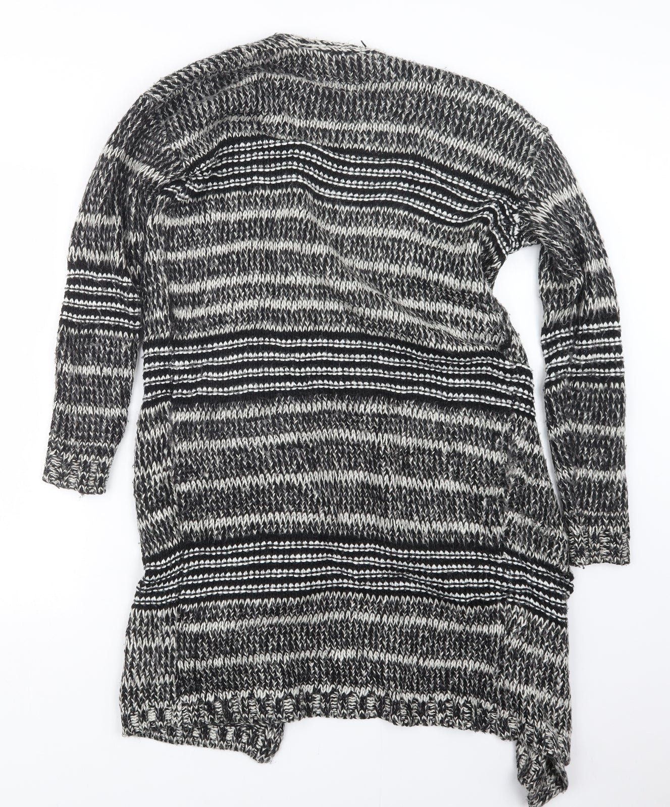 New Look Womens Black  Knit Cardigan Jumper Size 8