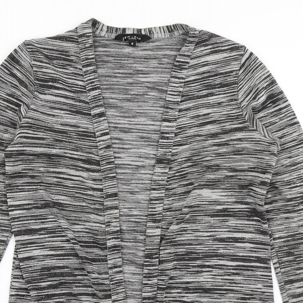 New Look Womens Grey   Cardigan Jumper Size 8