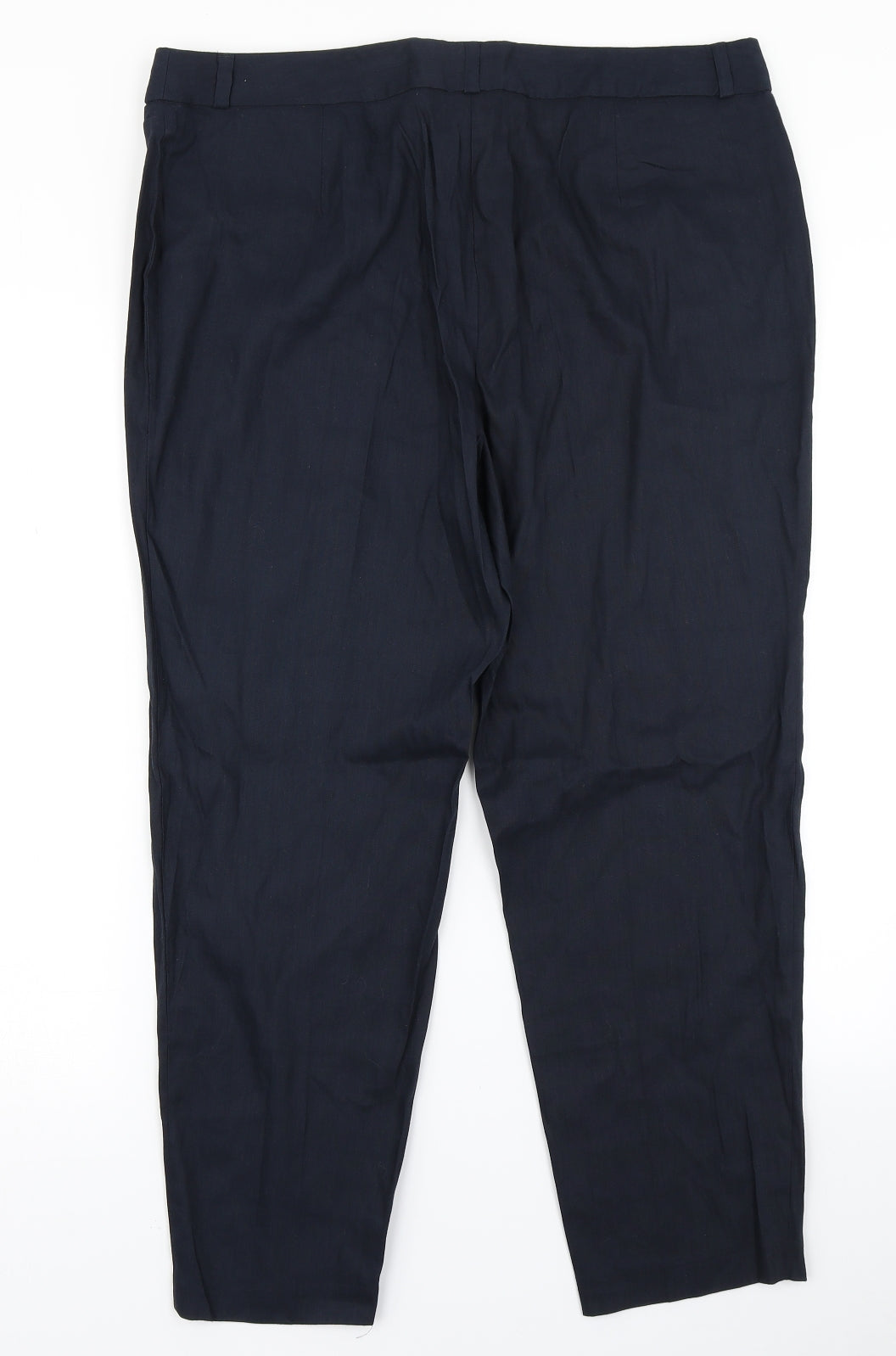 M&S Collection Womens Blue   Dress Pants Trousers Size 16 L24 in