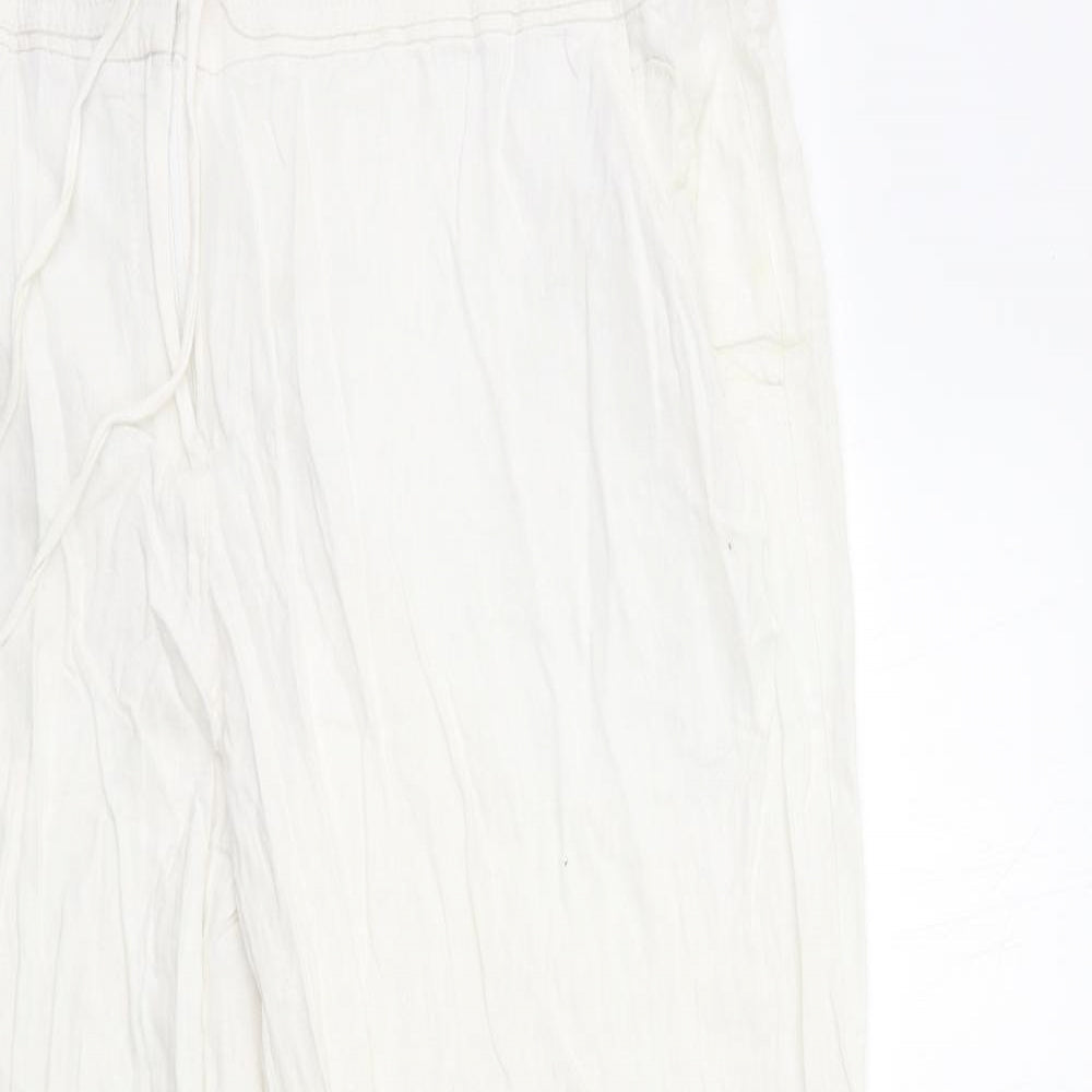 Preworn Womens White   Trousers  Size 38 in L30 in
