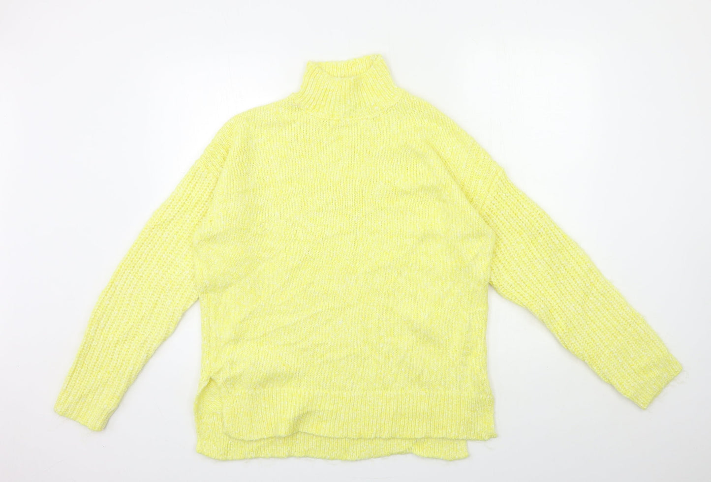Marks and Spencer Womens Yellow  Knit Pullover Jumper Size M