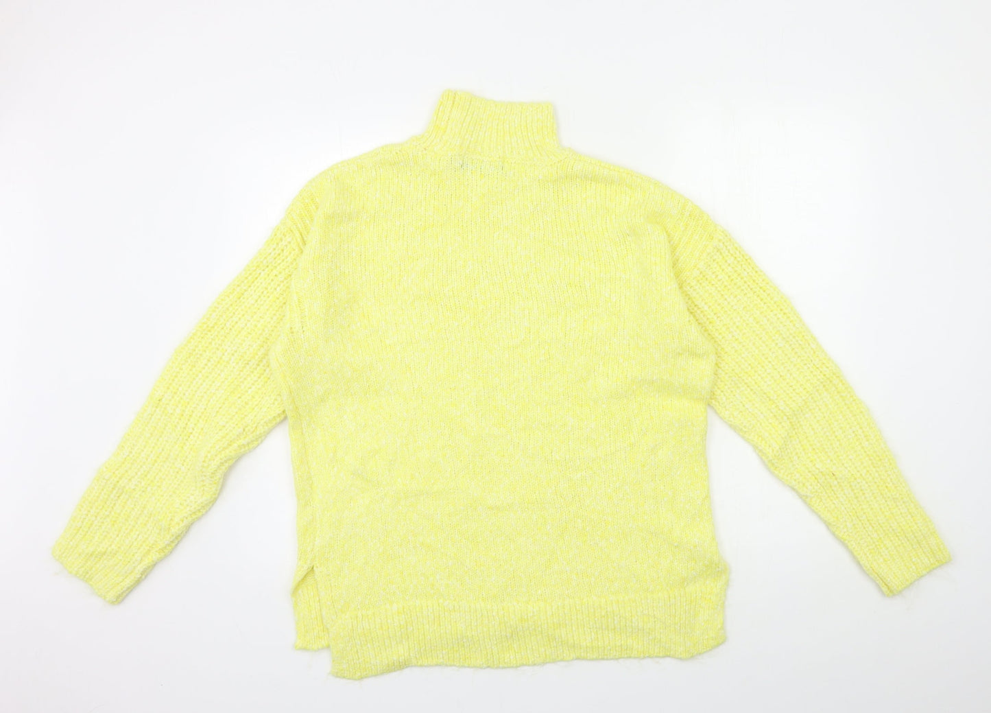 Marks and Spencer Womens Yellow  Knit Pullover Jumper Size M