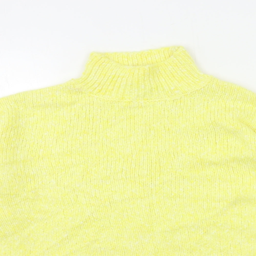 Marks and Spencer Womens Yellow  Knit Pullover Jumper Size M