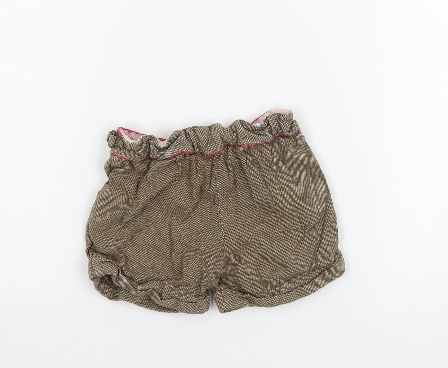 Autograph Girls Brown   Chino Shorts Size 2-3 Years