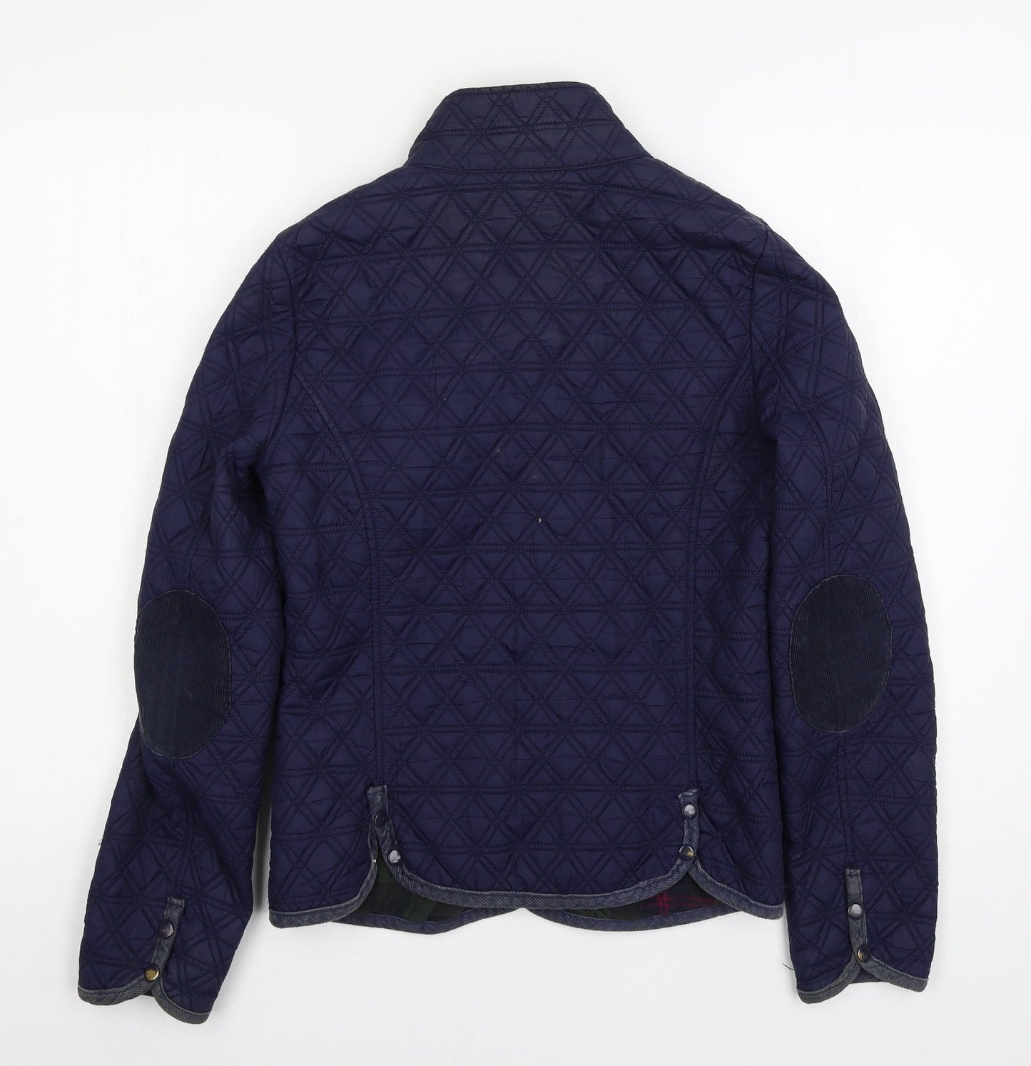 Denim & Co. Womens Blue   Jacket Coat Size 10