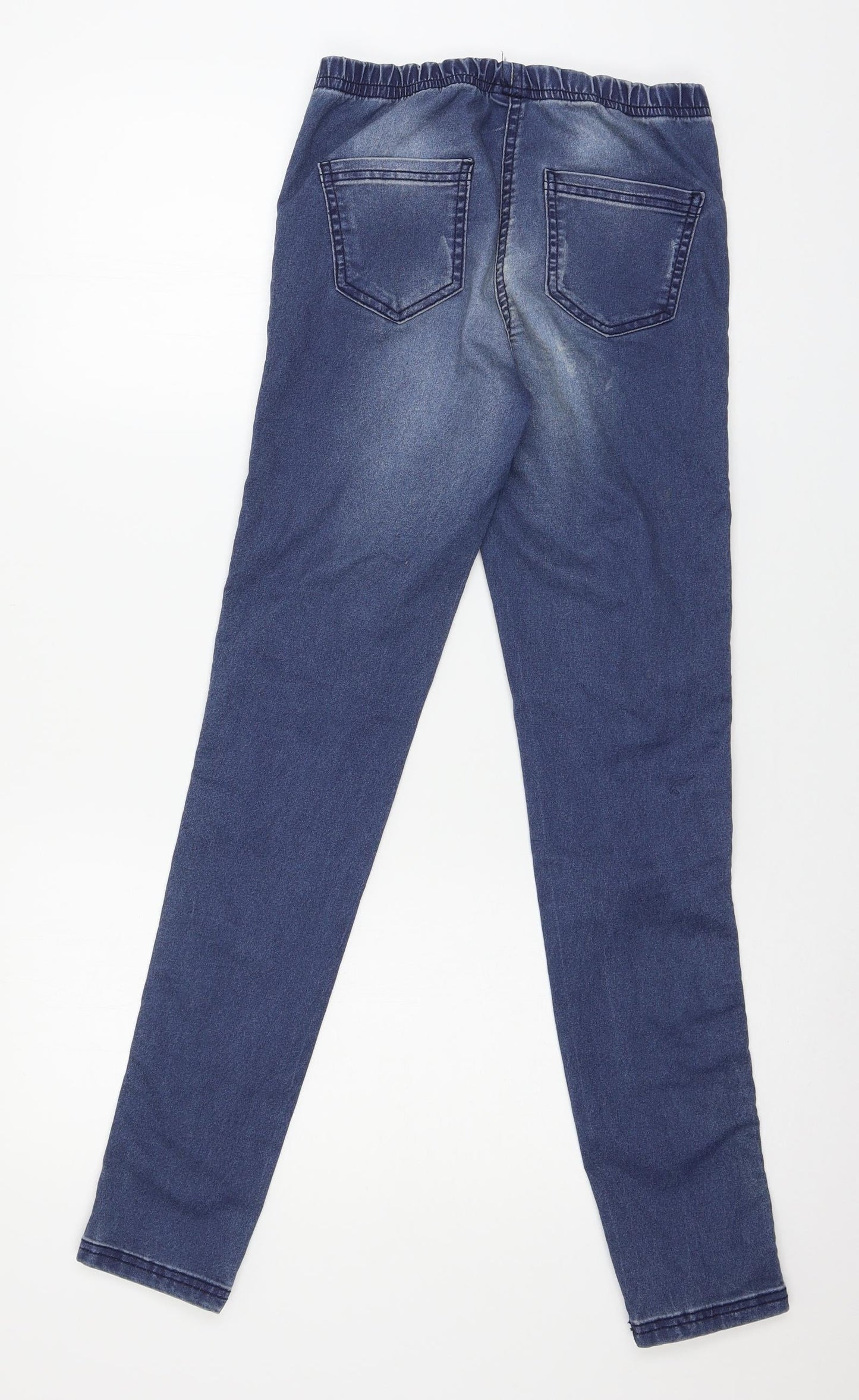 Preworn Womens Blue  Denim Jegging Jeans Size S L29 in