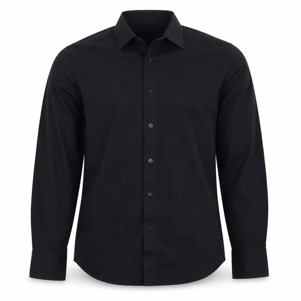 Cedarwood State Mens Black Button-Up Size M