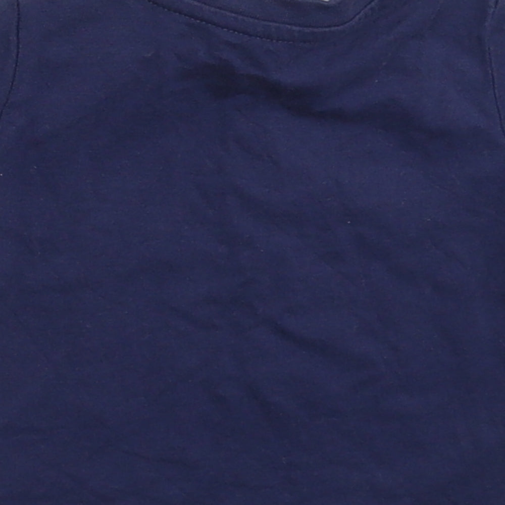 Matalan Baby Blue   Basic T-Shirt Size 0-3 Months
