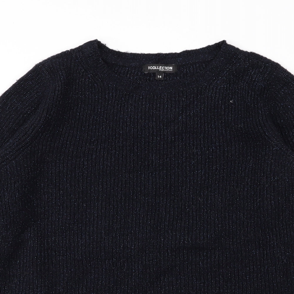 Debenhams Womens Blue   Pullover Jumper Size 14